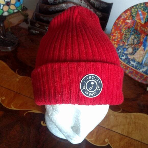 Jacadi Accessories - **SOLD**Red Jacadi Toque 53 cm/21"